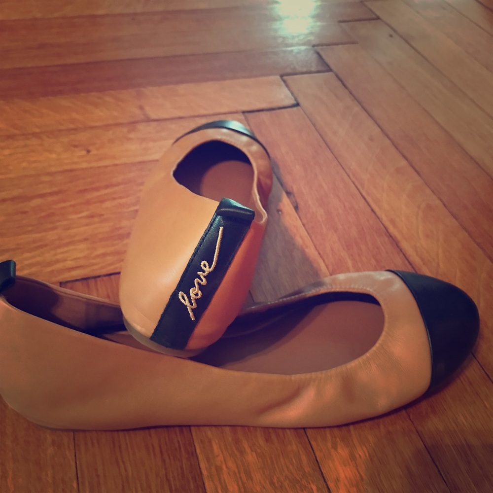 Ellen Degeneres Love Ballet Flats